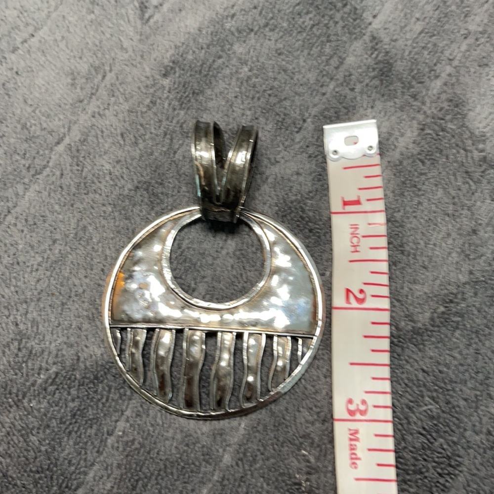 Silpada Sterling Silver 3” Pendant for Necklace. - Picture 2 of 5